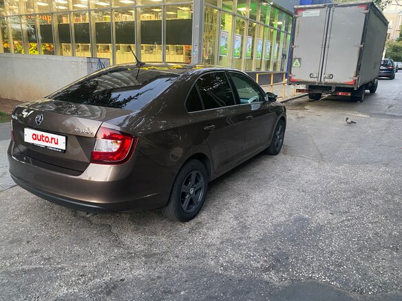 2018 Skoda Rapid I Рестайлинг, коричневый, 1120000 рублей - вид 5