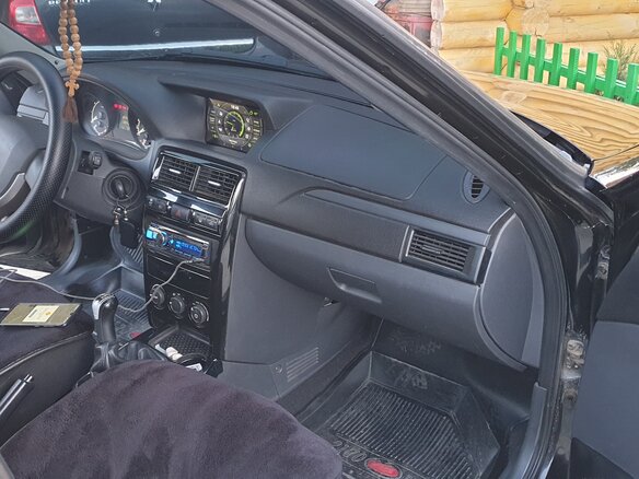 2014 Lada (ВАЗ) Priora I Рестайлинг, чёрный, 585000 рублей - вид 10