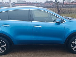 2019 Kia Sportage IV Рестайлинг, синий, 2100000 рублей, вид 3