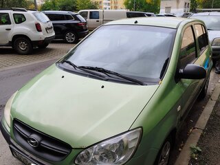 2010 Hyundai Getz I Рестайлинг, зелёный, 550000 рублей, вид 1