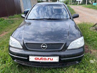 2001 Opel Astra G, чёрный, 350000 рублей, вид 1