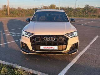 2020 Audi Q7 55 TFSI II (4M) Рестайлинг, белый, 6200000 рублей, вид 1
