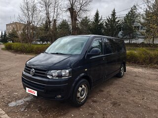 2012 Volkswagen Caravelle LWB Long T5 Рестайлинг, чёрный, 1550000 рублей, вид 1
