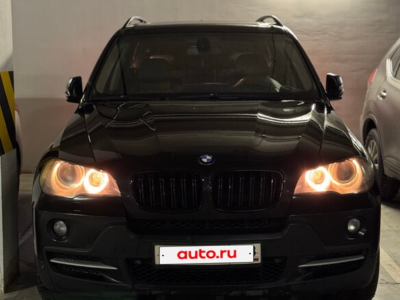 2008 BMW X5 3.0d II (E70), чёрный, 1340000 рублей - вид 2
