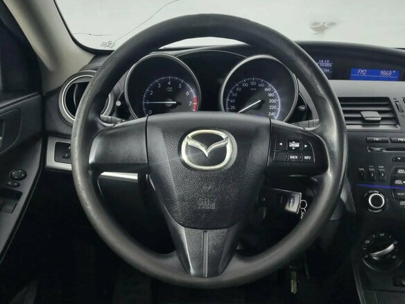 2012 Mazda 3 II (BL) Рестайлинг, синий - вид 12