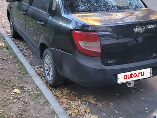 2012 Lada (ВАЗ) Granta I, серебристый, 275000 рублей, вид 4