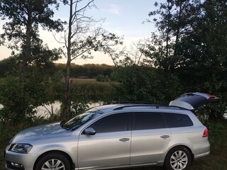 2014 Volkswagen Passat B7, серебристый, 1297000 рублей, вид 2