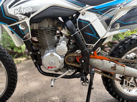 2021 Kayo T2 250 MX, синий, 90000 рублей, вид 5