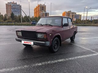2000 Lada (ВАЗ) 2107, пурпурный, 130000 рублей, вид 1