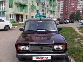 2006 Lada (ВАЗ) 2107, пурпурный, 105000 рублей, вид 1