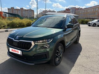 2022 Skoda Kodiaq I Рестайлинг, зелёный, 3890000 рублей, вид 1