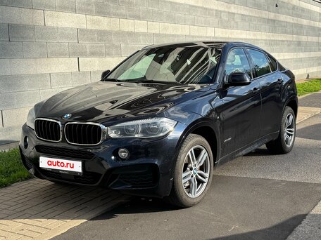 2016 BMW X6 35i II (F16), чёрный, 3690000 рублей, вид 1