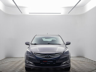 2016 Hyundai Solaris I Рестайлинг, серый, 943000 рублей, вид 2
