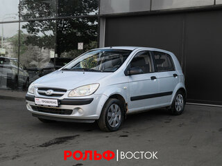 2007 Hyundai Getz I Рестайлинг, серебристый, 495000 рублей, вид 1