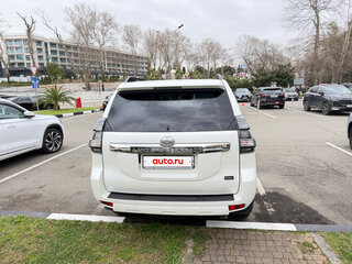 2016 Toyota Land Cruiser Prado 150 Series Рестайлинг 1, белый, 3500000 рублей, вид 2