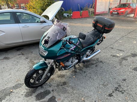 1995 Yamaha XJ900, зелёный, 349000 рублей, вид 1