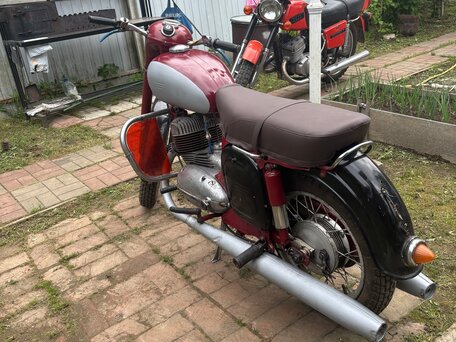 1961 Jawa 350/360, красный, 80000 рублей, вид 4