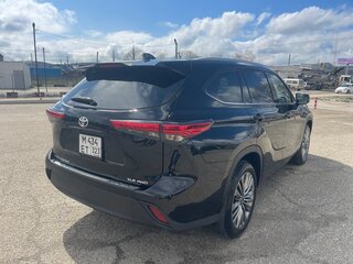 2022 Toyota Highlander IV (XU70), чёрный, 5100000 рублей, вид 4