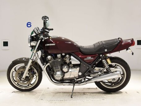 1992 Kawasaki ZR 1100 Zephyr, пурпурный, 450000 рублей, вид 4