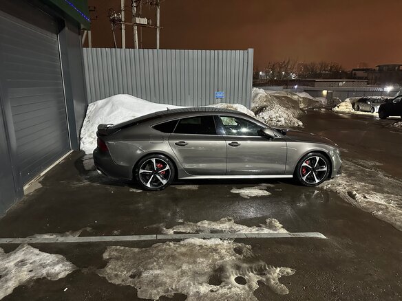 2013 Audi A7 I (4G), серый, 1650000 рублей - вид 10