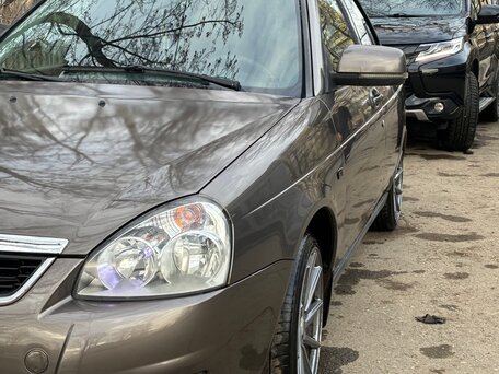2018 Lada (ВАЗ) Priora I Рестайлинг, коричневый, 650000 рублей, вид 2