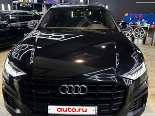 2019 Audi Q8 55 TFSI I (4M), чёрный, 4890000 рублей, вид 1