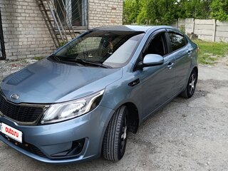 2011 Kia Rio III, голубой, 740000 рублей, вид 1
