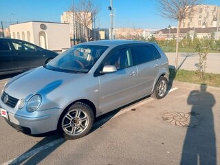 2002 Volkswagen Polo IV, серебристый, 299000 рублей, вид 4