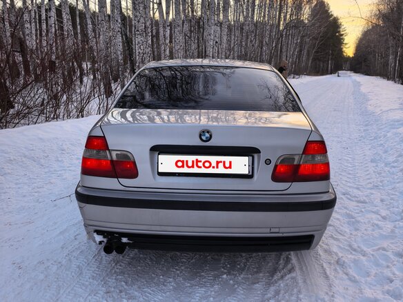 2002 BMW 3 серии 318i IV (E46) Рестайлинг, серебристый - вид 8