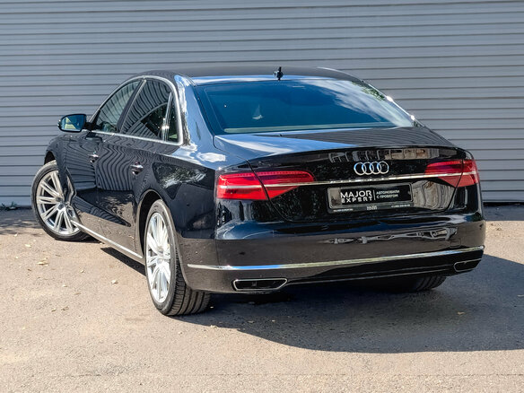 2014 Audi A8 III (D4) Рестайлинг, чёрный - вид 6