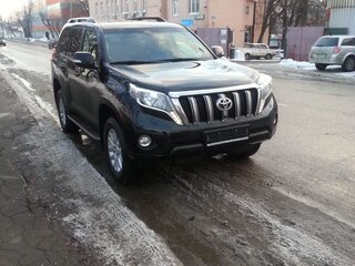 2016 Toyota Land Cruiser Prado 6-speed 150 Series Рестайлинг 1, чёрный, 4390000 рублей, вид 1