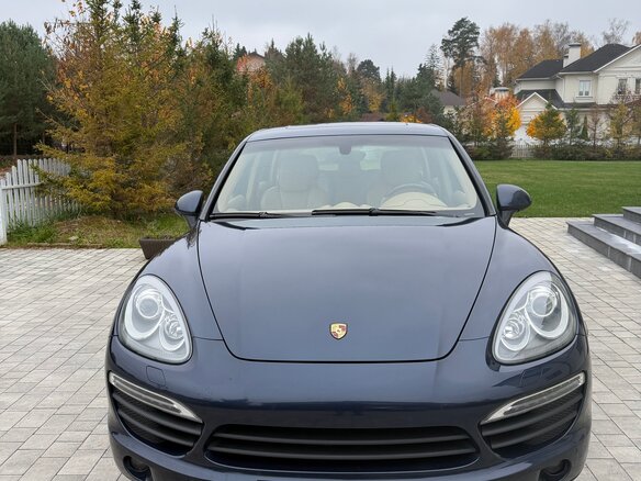 2012 Porsche Cayenne S II (958), синий, 2590000 рублей - вид 1