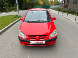 2007 Hyundai Getz I Рестайлинг, красный, 500000 рублей, вид 3