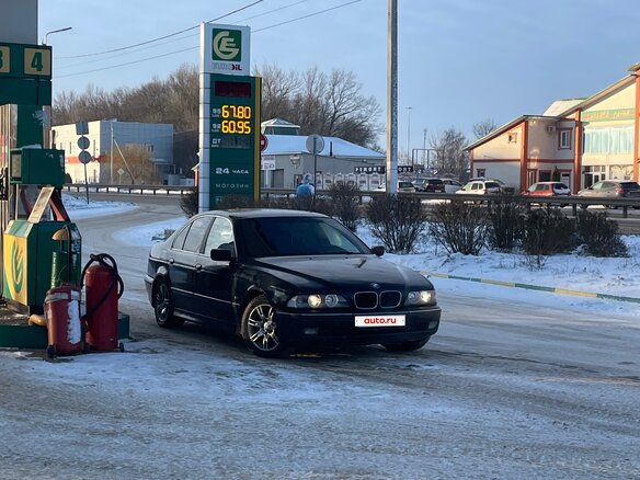 1998 BMW 5 серии 520i IV (E39), чёрный, 500000 рублей - вид 7