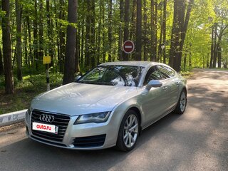 2010 Audi A7 I (4G), серебристый, 1900000 рублей, вид 1