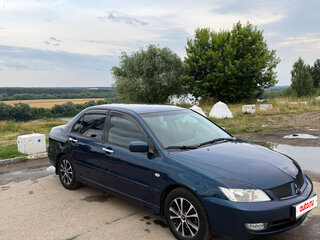 2006 Mitsubishi Lancer IX Рестайлинг, синий, 410000 рублей, вид 3