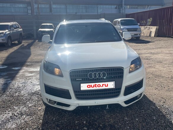 2008 Audi Q7 I (4L), белый, 1550000 рублей - вид 1