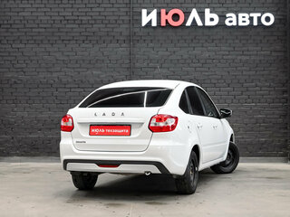 2022 Lada (ВАЗ) Granta I Рестайлинг, белый, 620000 рублей, вид 4