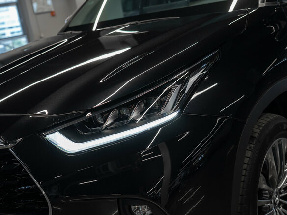 2026 Toyota Highlander IV (XU70), чёрный - вид 26