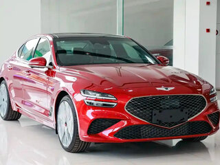 2025 Genesis G70 I Рестайлинг, красный, 4773000 рублей, вид 3