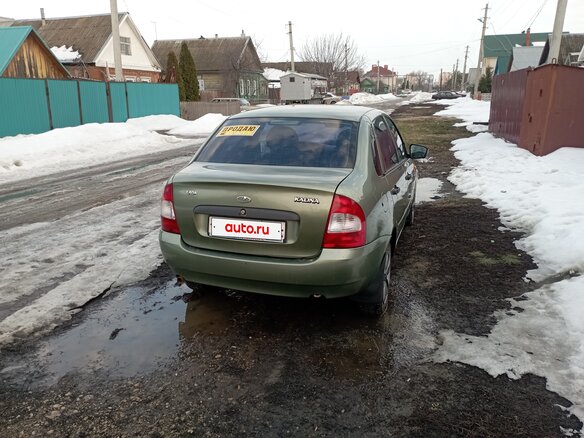 2008 Lada (ВАЗ) Kalina I, зелёный, 340000 рублей - вид 7