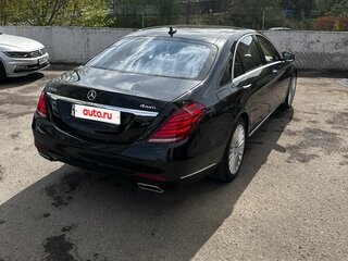 2014 Mercedes-Benz S-Класс 500 Long VI (W222, C217), чёрный, 2600000 рублей, вид 4