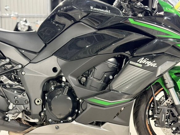 2023 Kawasaki Ninja 1000 SX, зелёный, 1280000 рублей - вид 12