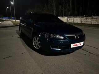 2007 Mazda 6 I (GG) Рестайлинг, синий, 415000 рублей, вид 4