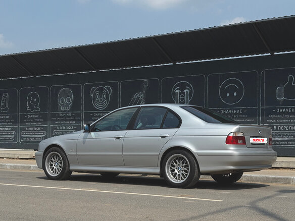 2002 BMW 5 серии 530i IV (E39) Рестайлинг, серый, 1200000 рублей - вид 5