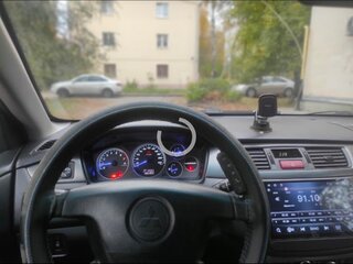2005 Mitsubishi Lancer IX Рестайлинг, серебристый, 210000 рублей, вид 3