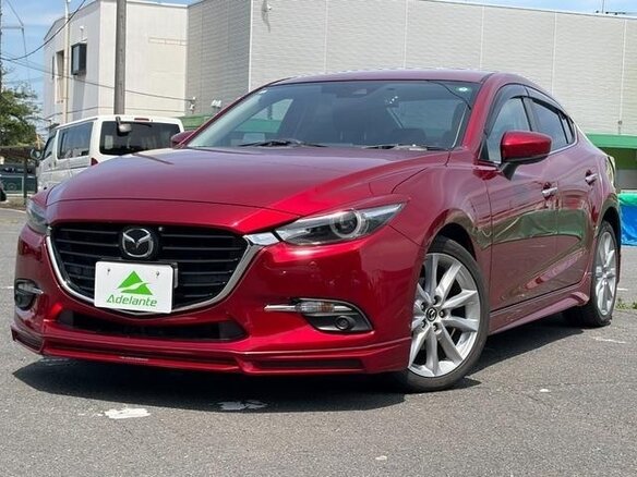 2017 Mazda Axela III Рестайлинг, пурпурный, 1050000 рублей