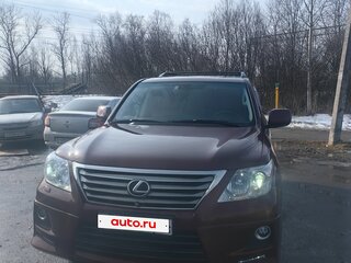 2011 Lexus LX 570 III, пурпурный, 3100000 рублей, вид 2