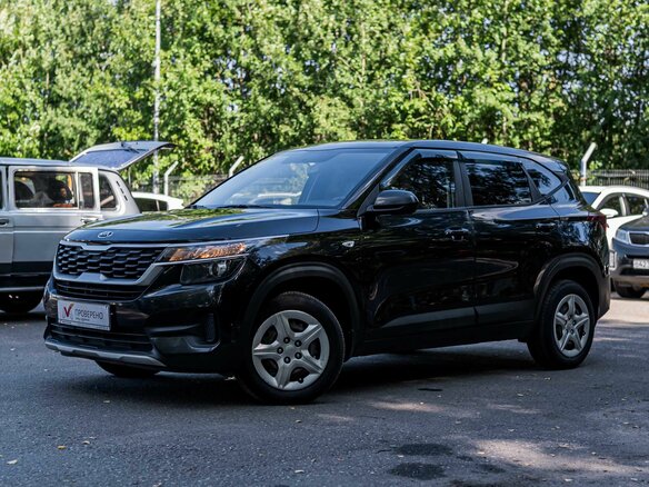 2020 Kia Seltos I, чёрный