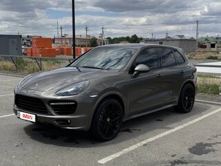2013 Porsche Cayenne Diesel II (958), коричневый, 2950000 рублей, вид 3